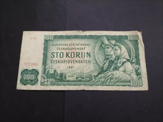 Czechoslovakia 100 Korun 1961