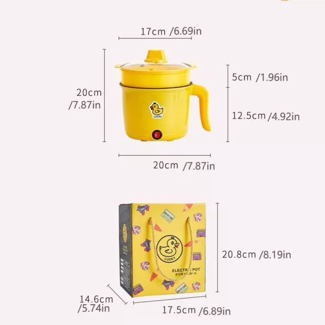 Soaking Noodle Pot Multifunctional Electric Cooker  Electric Cooking Machine 2