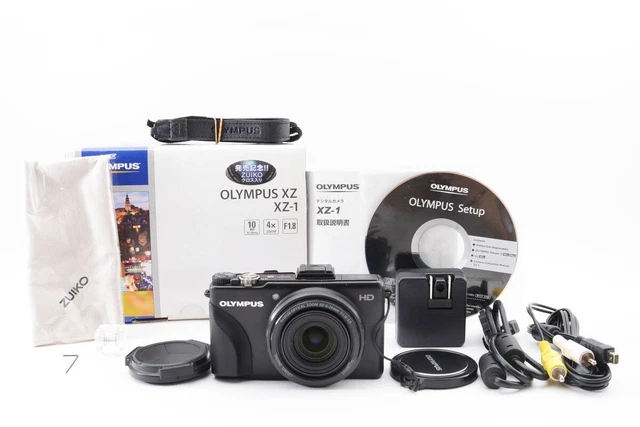 Olympus Stylus XZ-1 Digital Camera battery Black F1.8-2.5 10 megapixels Japan