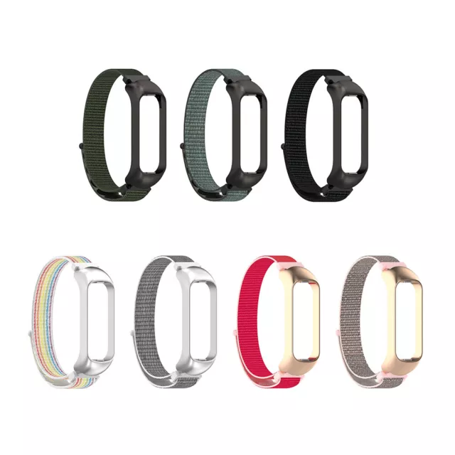 Nylon Band Adjustable Replacement Band Strap Wristband for Galaxy Fit2 SM-R220