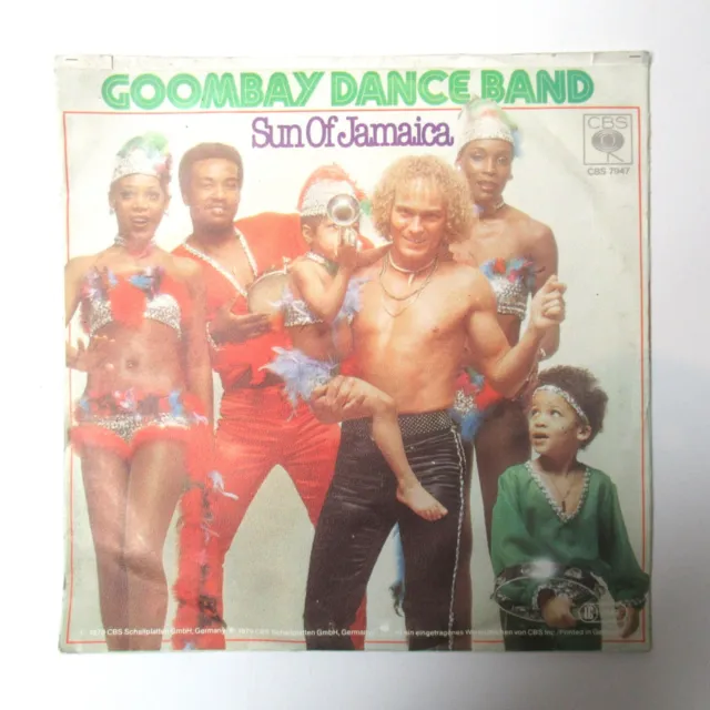 Single Schallplatte GOOMBAY DANCE BAND Sun Of Jamaica / Island Of Dreams Europop