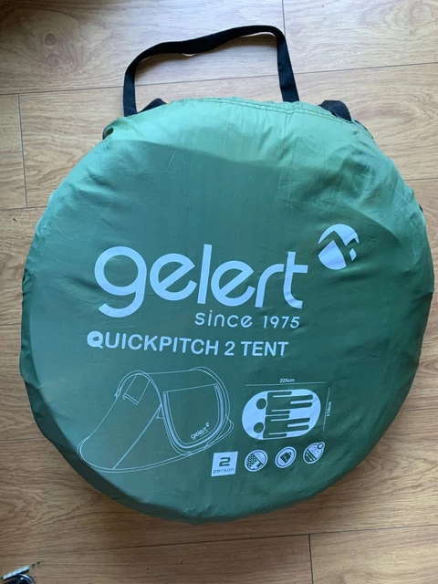 GELERT QUICKPITCH 3 Tent 13.50 PicClick UK
