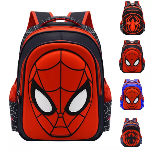 Marvel Spiderman Junior Kids Boys Girls Backpack Rucksack School Book Lunch Bags