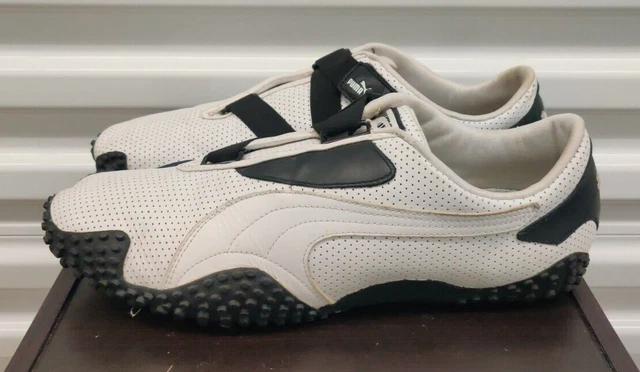Puma mostro deals perforated leather sneaker