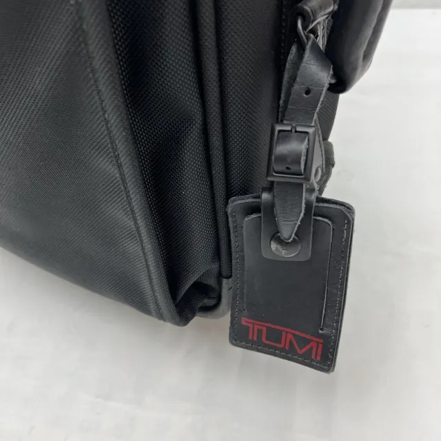 Tumi Alpha Garment Suitcase Upright Wheeled Travel Bag 22 inch Medium Carry On 3