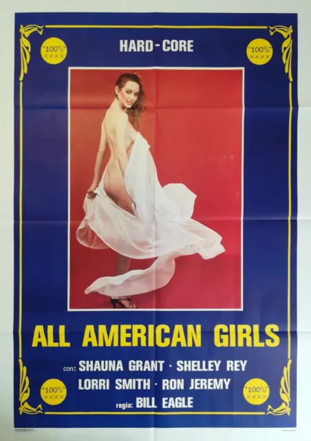 ALL AMERICAN GIRLS Manifesto Film 2F Poster Originale Cinema