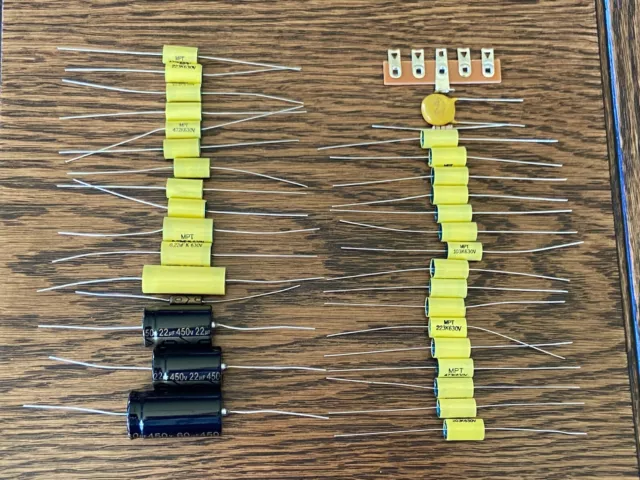 Kit de reconstrucción para receptor de radio Hallicrafters SX-100 resumen completo e instrucciones