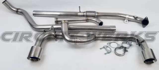 Fiat Abarth 500 500T 500L 2012-2019 Double Catback Sortie Système 1.4L Turbo