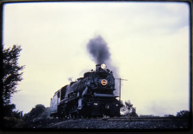 Duplicate Railroad Slide DSLD Pennsylvania PRR 2369 Steam