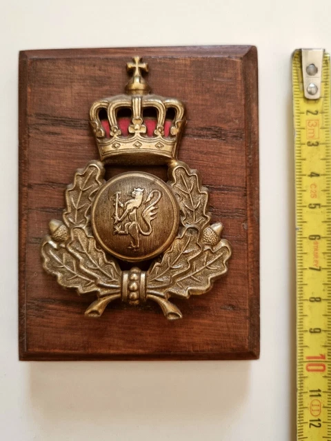 STEMMA NORVEGIA SIMBOLO Casa Reale Norvegese Crest Medaglia EUR 22,00