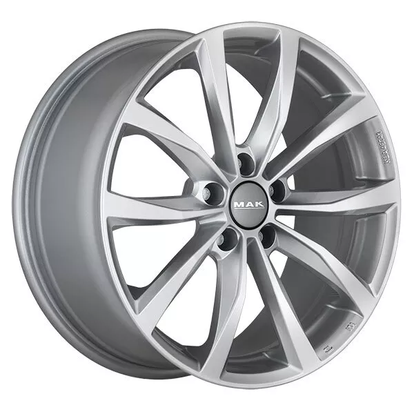 Jantes Roues Mak Wolf Pour Audi Tt Rs Coupe 7.5X18 5X114,3 Silver S16