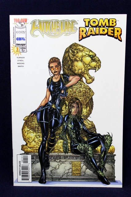 Witchblade Tomb Raider #1 Michael Turner Variant 1998 Top Cow Image Comics VF