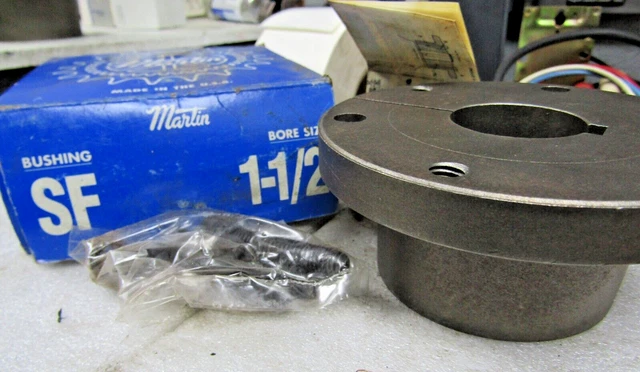 ✌ New Martin Sf Bushing 1-1/2" Bore Qd Bushing