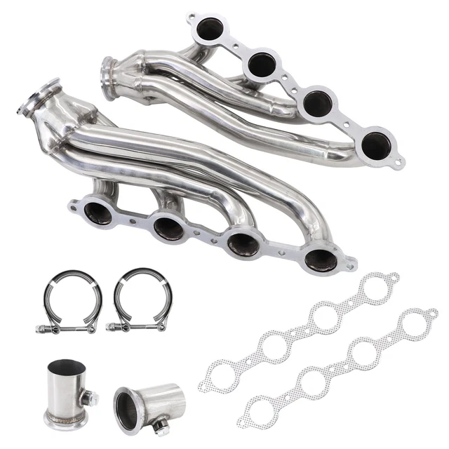 for C-10 LS Chevy GMC Truck Header LS1,LS2,LS3,LS6 (Conversion Swap) 4.8L, 5.3eA