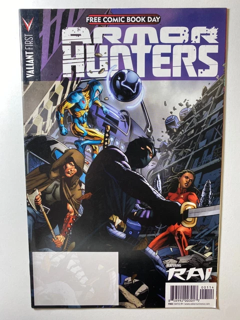 Valiant Fcbd 2014 Armor Hunters Special (2014) Vf/Vf+ Comic