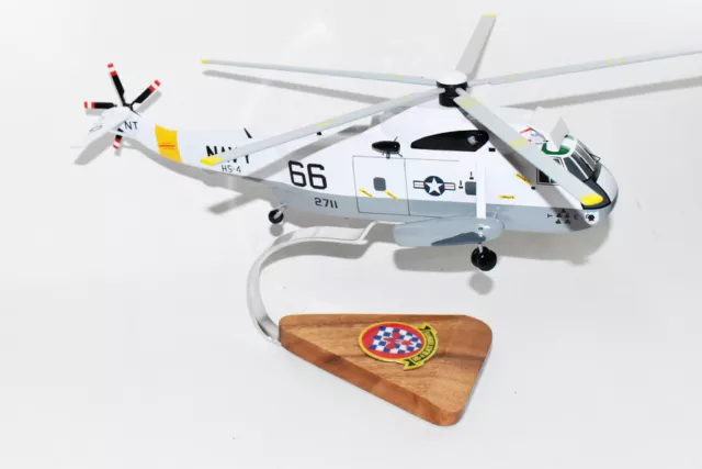 Sikorsky® SH-3 SEA KING™, HS-4 Black Knights, 16" Mahogany Scale Model