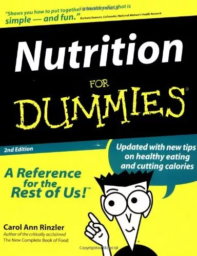 Nutrition For Dummies (For Dummies (Computer/Te by Rinzler, Carol Ann 0764551809