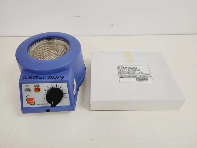 Electrothermal 250ml Heating Mantle with Spare Element Cat no. EM0250/CE Lab