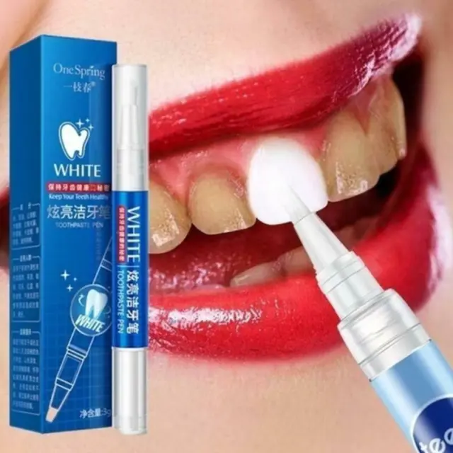 Pluma de gel blanqueador dental blanqueador dental blanco dientes blancos 🙂