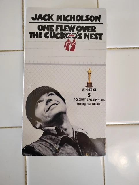 ONE FLEW OVER the Cuckoos Nest (VHS) Sealed £3.84 - PicClick UK