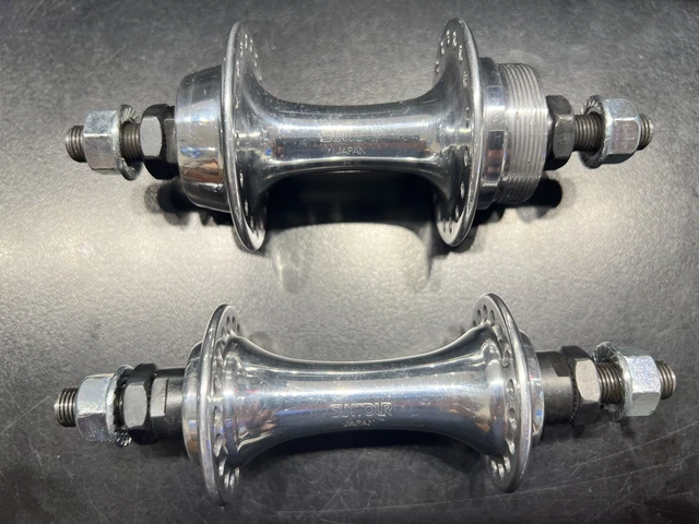 SUNTOUR HUB SET Pair 36h Japan Old School BMX Rare Shimano SR