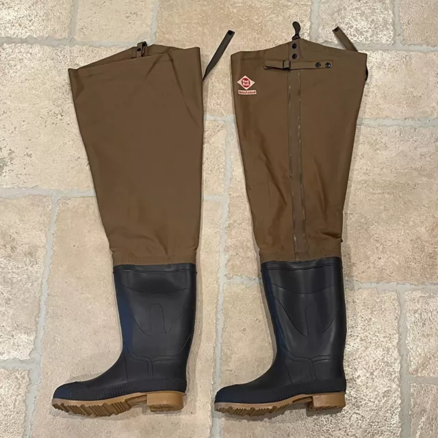 Red ball hip waders deals