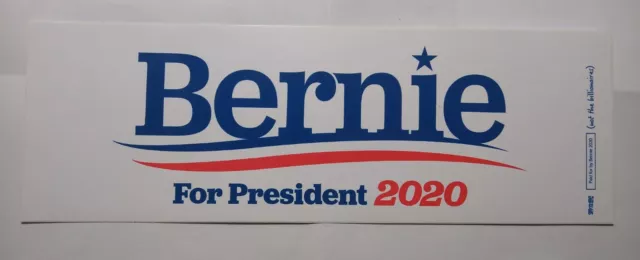 BERNIE SANDERS For President 2020 Campaign  Bumper Sticker Social Democrat