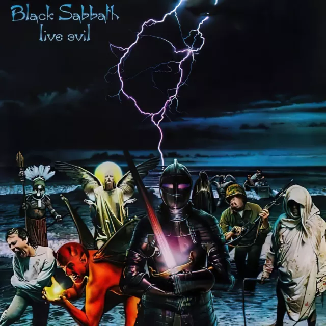 " Black Sabbath Live Evil " POSTER - MANY SIZES