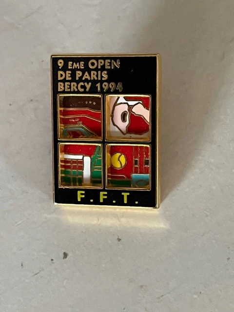 ULTRA RARE PINS PIN'S - TENNIS - GRATTEPAILLERE 92 - Signé
