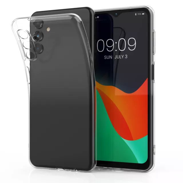 Hülle für Samsung Galaxy A04s Handyhülle Handy Case Cover klar Smartphone