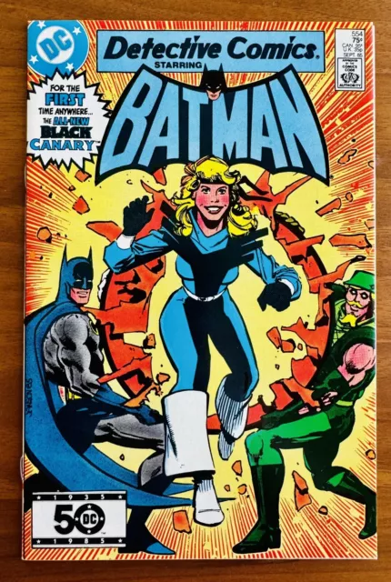 Detective Comics #554 Batman  DC 1st New Black Canary Costume VF/NM Green Arrow