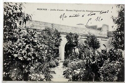 Office Of Information Meknes Morocco CPA Postcard 7781