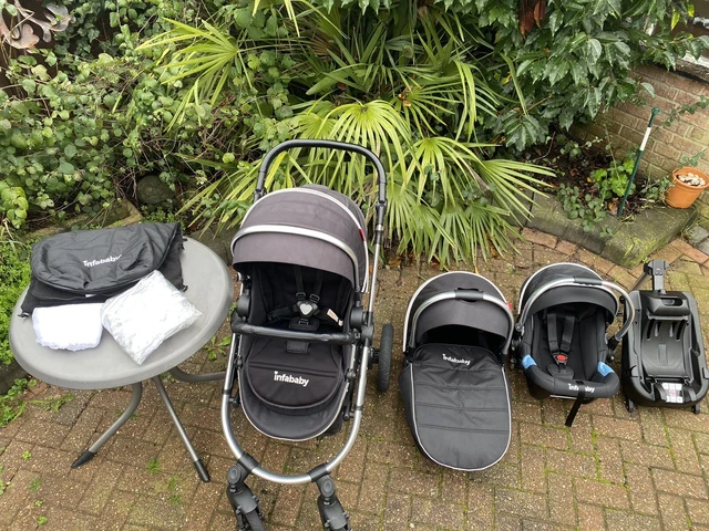 Infababy Ultimo 3in1 4-Wheel Travel System