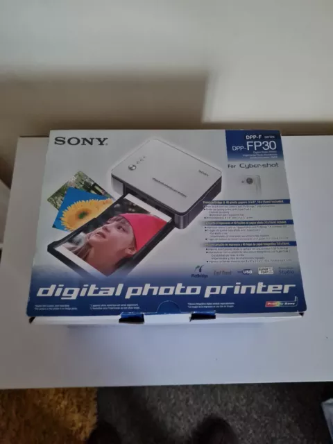 Brand New Sony DPP-FP30 Digital Photo Thermal Printer Still Sealed