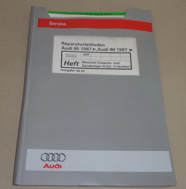 MANUEL D'ATELIER AUDI 80 90 B4 Motronic Injection Dispositif D'Allumage
