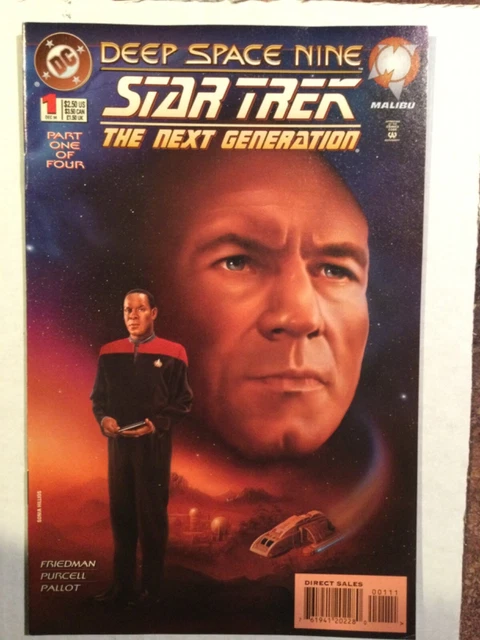 Star Trek Deep Space Nine The Next Generation # 1 NM 9.4 part 1