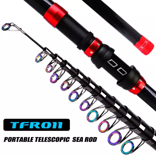 TELESCOPIC FISHING ROD, Instant fisherman by flying lure. £15.00