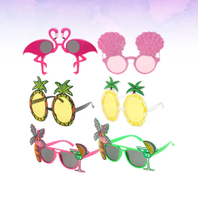 6 pz occhiali da sole spiaggia festa occhiali estivi donna moda divertente