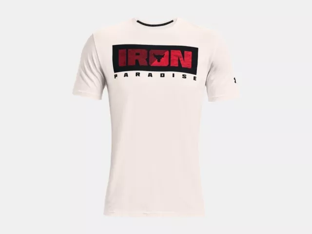 Under Armour Men's UA Project Rock Iron Paradise T-Shirt Dwayne "Rock" Johnson 2