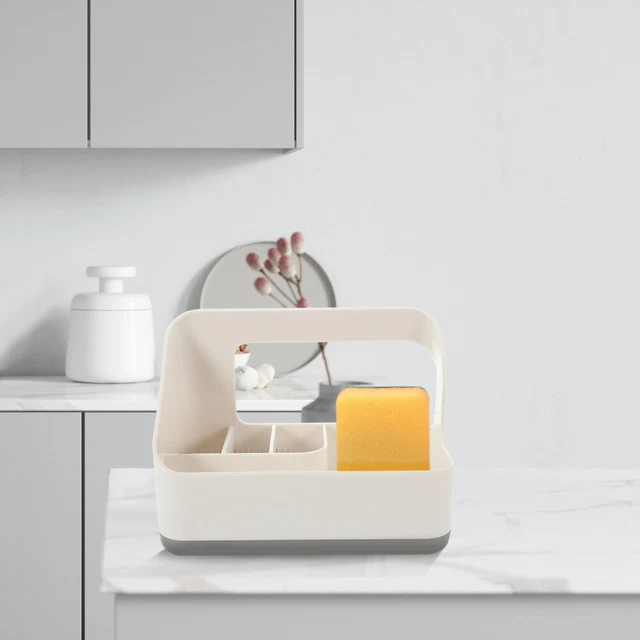 Porte-couverts Avec égouttoir Intégré - Design élégant, Base Amovible - Pour Cuillères, Fourchettes, Baguettes - Range Ta Cuisine