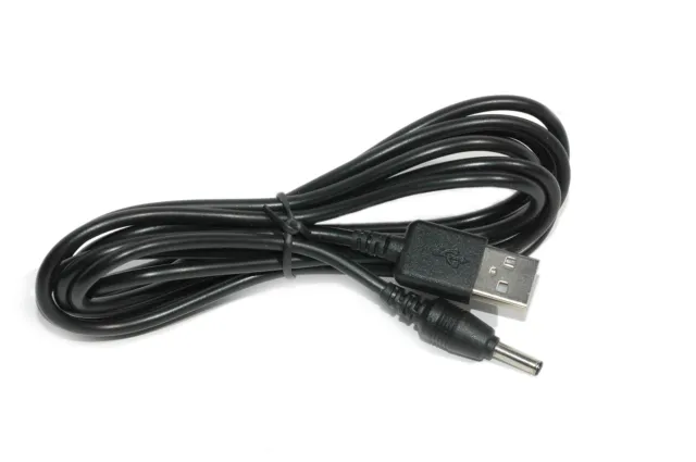2M USB 5V 2A schwarz Ladegerät Netzkabel Adapter für Remington MB4030 Trimmer