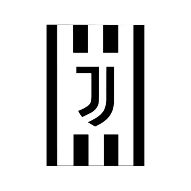 Juventus FC Logo Manta Vellón Suave Sofá Football Ventiladores - 150cm x 200cm