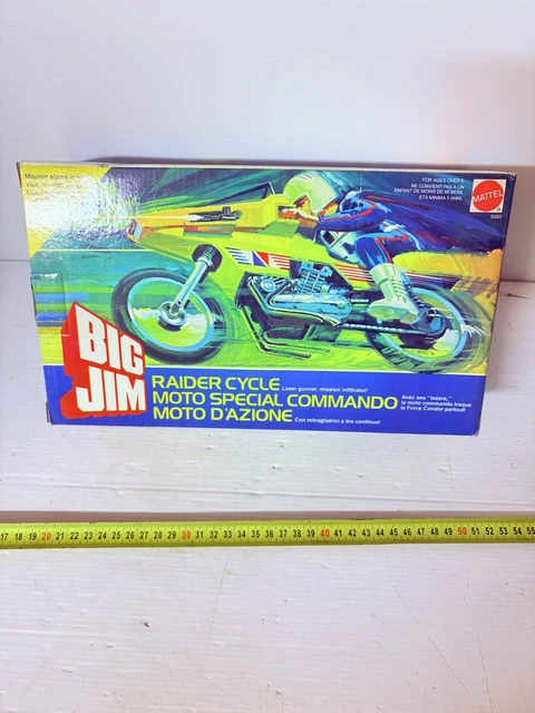 BIG JIM MOTO Commando Mattel Cvnic EUR 70,00 - FR
