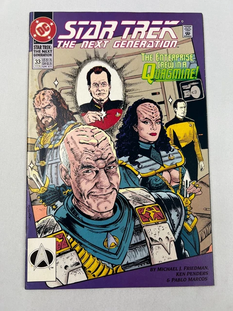 Star Trek: The Next Generation #33 - DC Comics - 1992 - Jul - Excellent
