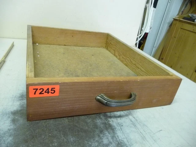 7245. Alte Holzschublade Holz Schub Schublade Aufbewahrung