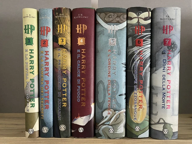 HARRY POTTER COLLEZIONE completa 7 libri Salani Prima edizione. LEGGI EUR  379,00 - PicClick IT