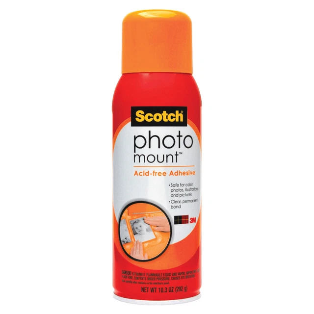 Scotch Photo Mount Adhesive Spray, 10.3 Ounces
