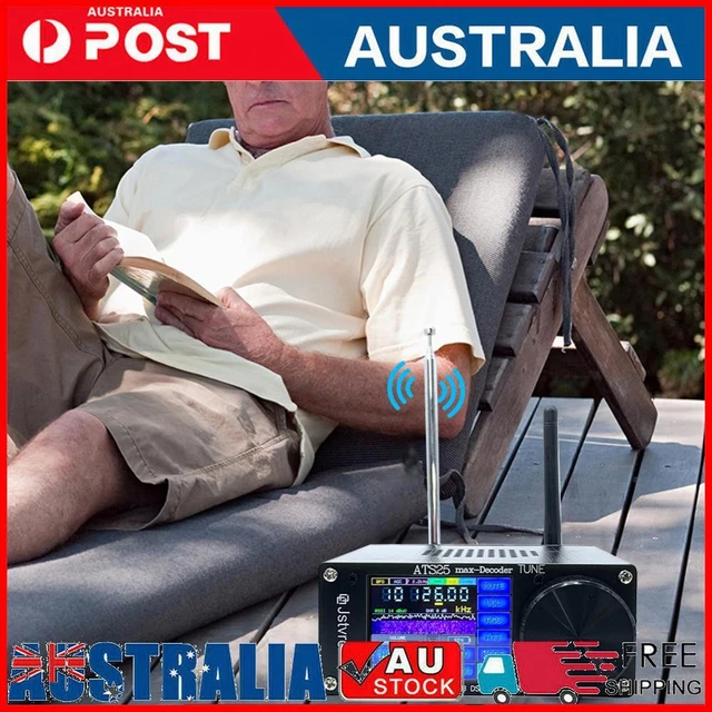 SI4732 ATS-25 MAX-DECODER ALL Band Radio Receiver 2.4 Inch Touching ...