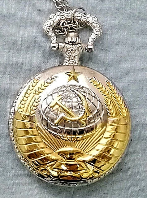Russian pocket online watch cccp