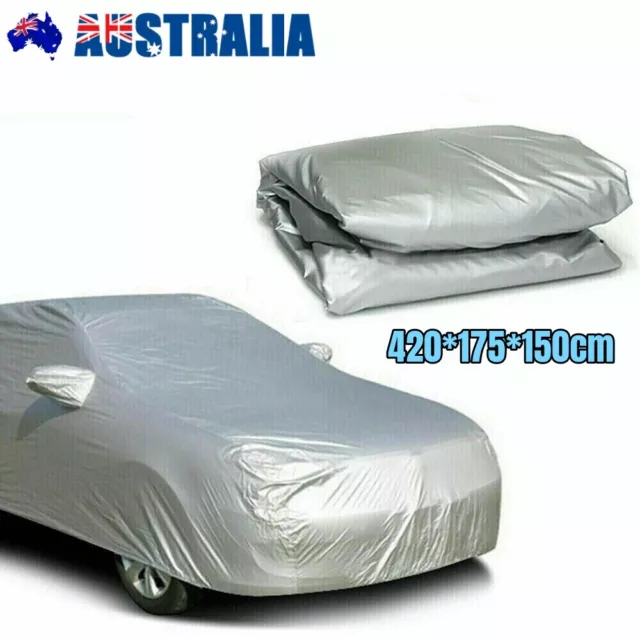 Car Cover Waterproof Resistant sun Dust Hail Universal S or M Size Vehicle